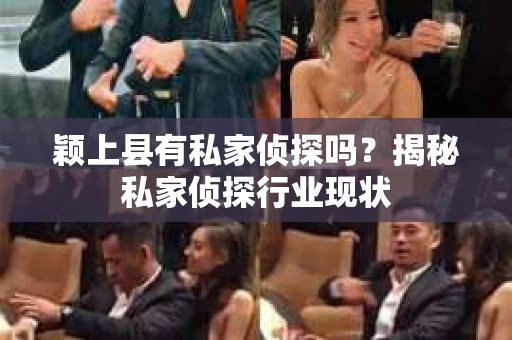 颖上县有私家侦探吗？揭秘私家侦探行业现状