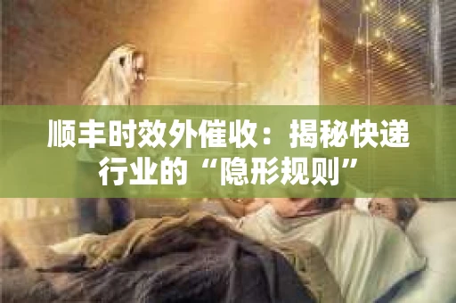 顺丰时效外催收：揭秘快递行业的“隐形规则”