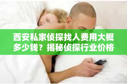 西安私家侦探找人费用大概多少钱？揭秘侦探行业价格之谜