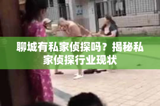 聊城有私家侦探吗？揭秘私家侦探行业现状