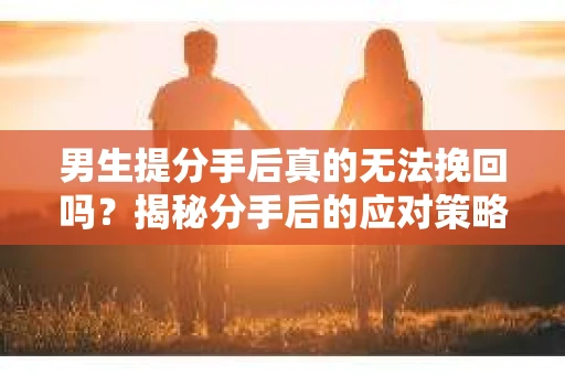 男生提分手后真的无法挽回吗?揭秘分手后的应对策略 男生提分手后真的无法挽回吗?揭秘分手后的应对策略