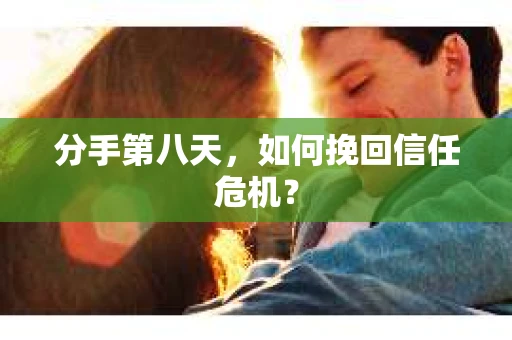 分手第八天，如何挽回信任危机？
